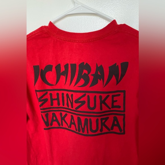 nWo Wrestling Cropped Tee w/ Strong style Japanese Sign Men’s M Unisex T-Shirt - Picture 4 of 5